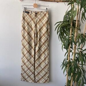 Dpercent Manilla Checkered Pants D%